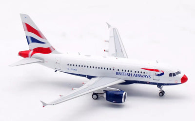 Pre - Order ARD200 ARDBA123 1:200 British AirwaysAirbus ACJ318 (A318 - 112/CJ) G - EUNB RED NOSE