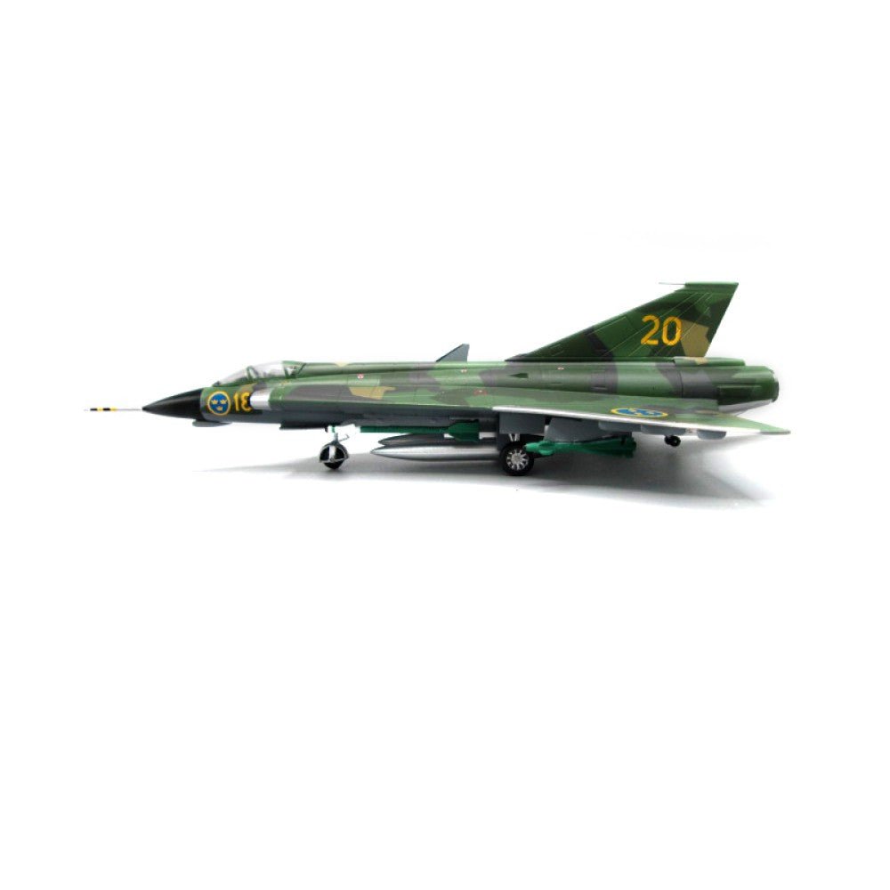 Pre - Order Aviation 72 AV72 - 41008 1:72 Saab J35 Draken – F 18 (Sodertorn) Wing, Swedish Air Force Splinter Camouflage Test, 1972