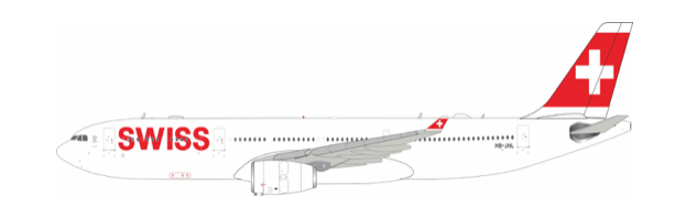 B - Models B - 330 - JHL 1:200 Swiss International Air Lines Airbus A330 - 343 HB - JHL