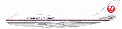 B - Models B - 743 - JL - 163P 1:200 Japan Air Lines JAL Boeing 747 - 346 JA8163