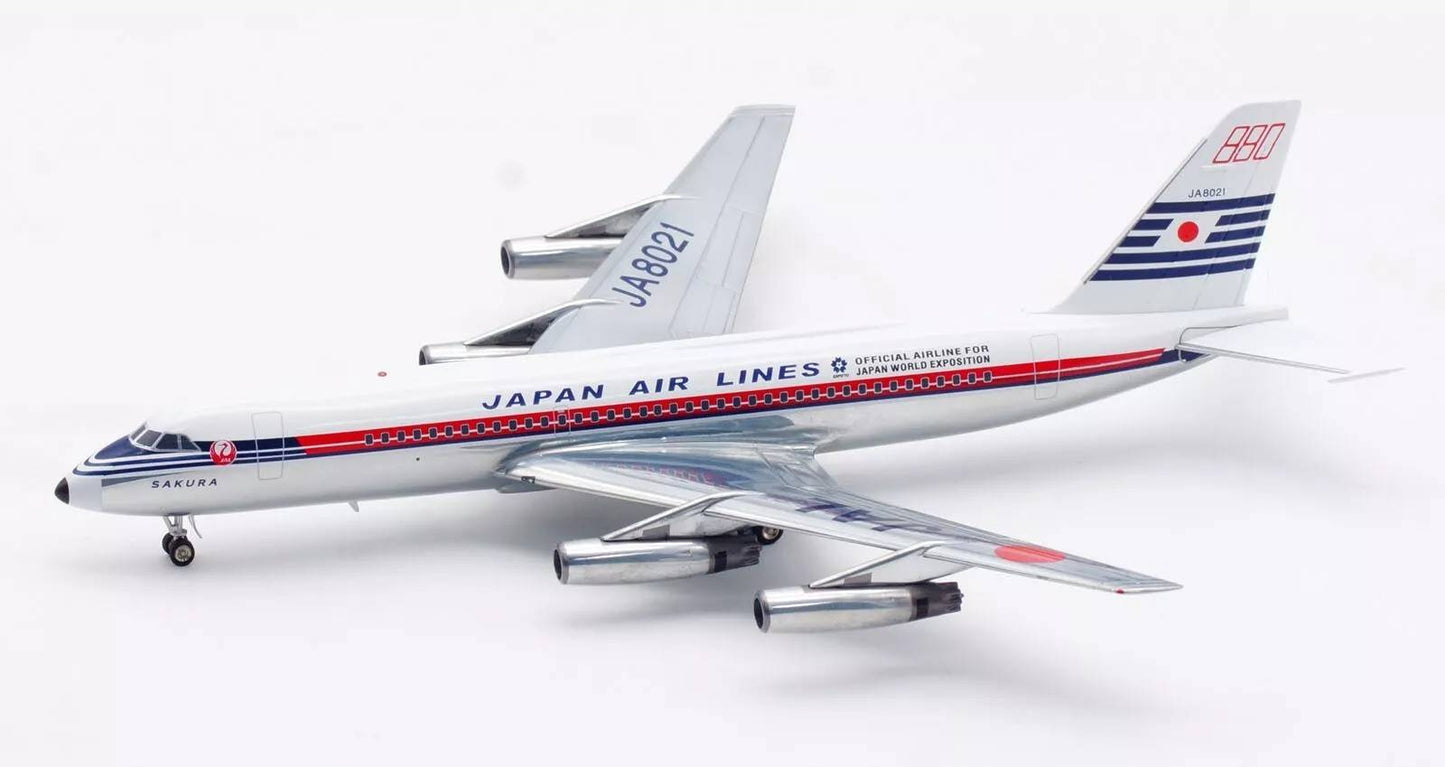 Pre - Order B - Models B - 880 - JAL - 021PR Japan Air Lines - JAL Convair 880M (22M - 22) JA8021 Polished