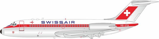 Pre - Order B - Models B - 915 - SW - IFB 1:200 SWISSAIR DC - 9 - 15 HB - IFB