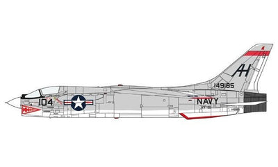 Pre - Order Century Wings 001651 1:72 F - 8E Crusader, BuNo 149185 VF - 111 Sundowners, USS Oriskany, 1966 (Normal version)