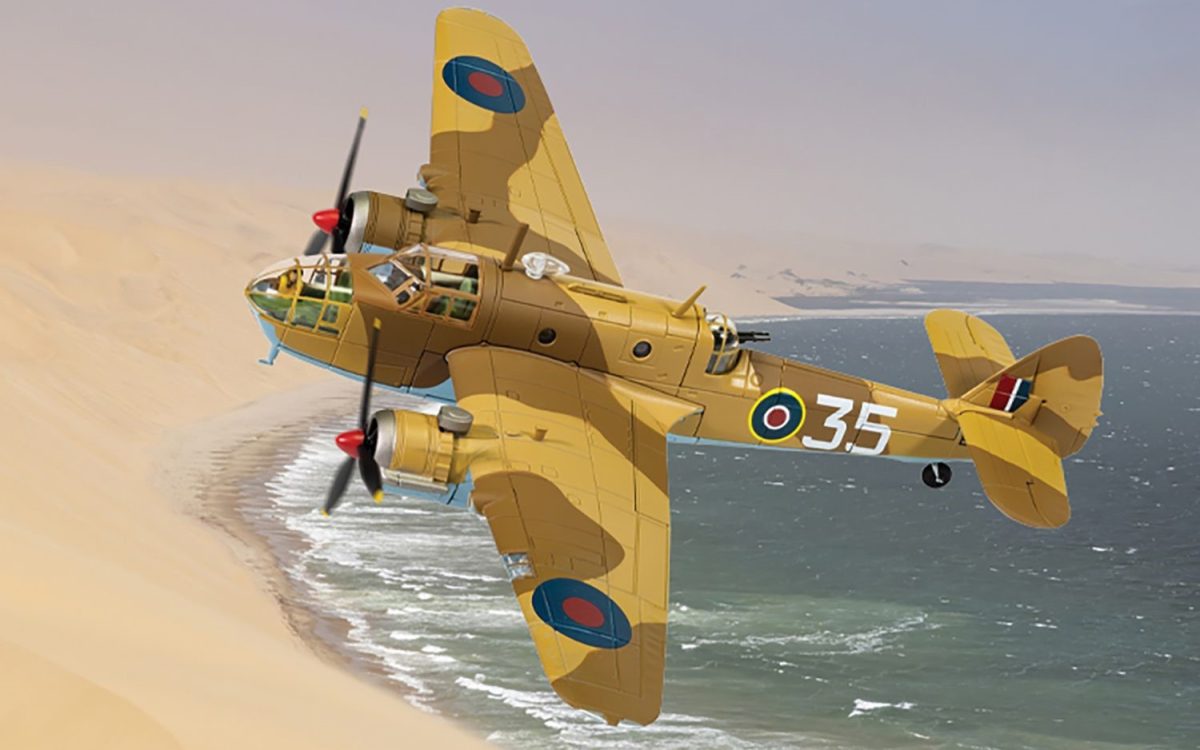 Pre - Order Corgi AA28903 Bristol Beaufort MkIa ‘35’ Middle East Check and Conversion Unit
