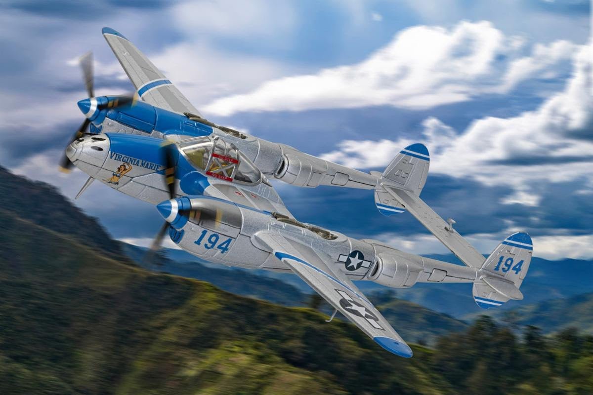 Pre - Order Corgi AA36618 1:72 Lockheed P - 38J Lightning "Virginia Marie", New Guinea, 1944