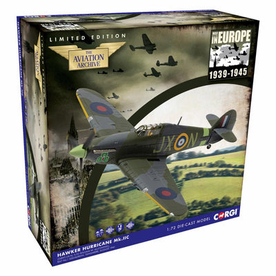 Pre - Order Corgi AA39705 1:72 Hawker Hurricane Mk.IIC, Z3897 /JX - N, 1941