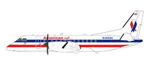 Pre - Order Gemini Jets G2AAL1339 1:200 American Eagle Saab 340B N389AE