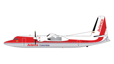 Pre-Order Gemini Jets G2AVA1500 1:200 Avianca Colombia Fokker 50 PH-AVJ