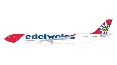 Pre - Order Gemini Jets G2EDW1354 1:200 Edelweiss Air A340 - 300 HB - JMG