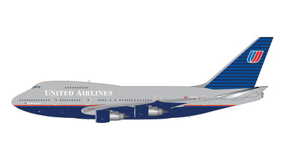 Pre - Order Gemini Jets G2UAL1160 1:200 United Airlines B747SP N145UA (“battleship” livery)