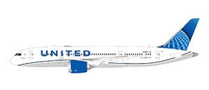 Pre - Order Gemini Jets G2UAL1393 1:200 United Airlines 787 - 8 Boeing Dreamliner