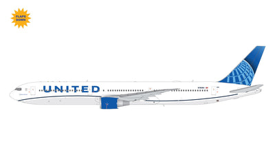 Pre-Order Gemini Jets G2UAL1445F 1:200 United Airlines B767-400ER N76064 flaps down