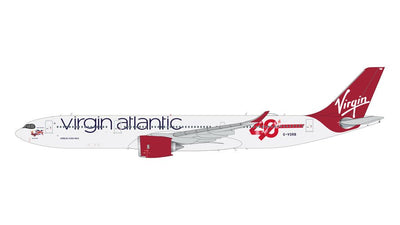 Pre - Order Gemini Jets G2VIR1373 1:200 Virgin Atlantic Airways A330 - 900neo G - VSRB “40th Anniversary” logo
