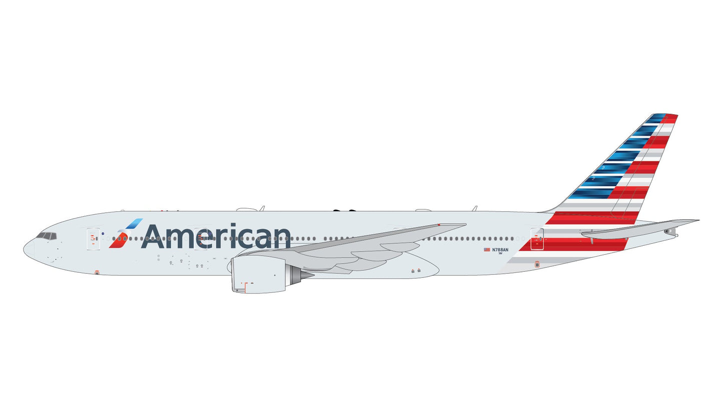Pre - Order Gemini Jets GJAAL2359 1:400 American Airlines Boeing 777 - 200ER N788AN