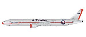 Pre - Order Gemini Jets GJAAL2406 1:400 American B777 - 300ER N735AT "Flagship DFW"