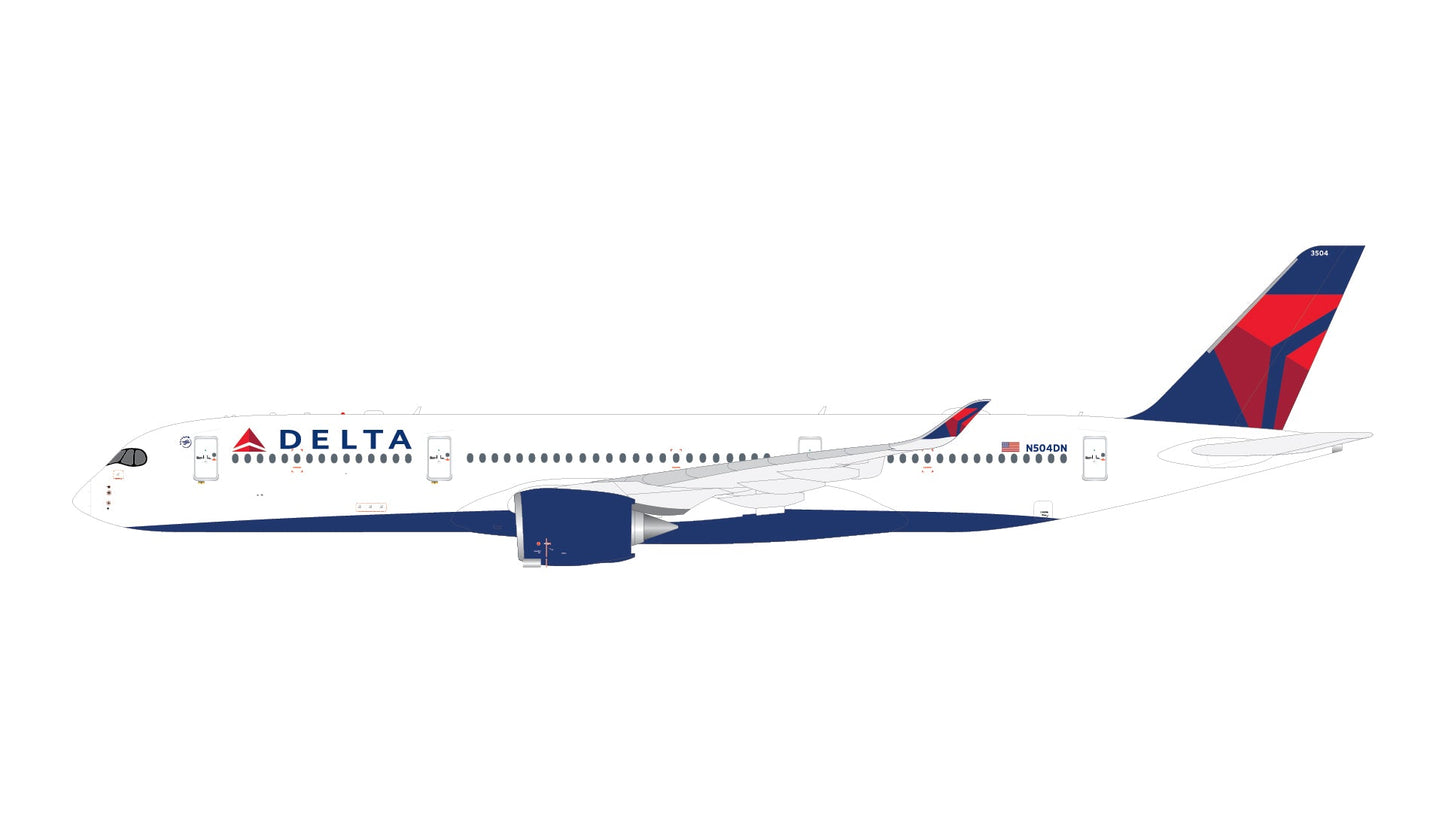 Pre - Order Gemini Jets GJDAL2317 1:400 Delta Air Lines A350 - 900 N504DN