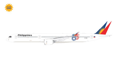 Pre - Order Gemini Jets GJPAL2397F 1:400 Philippine Airlines A350 - 1000 RP - C3510 "85 Years" (flaps down)