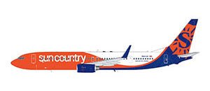 Pre - Order Gemini Jets GJSCX2407 1:400 Sun Country B737 - 900ER