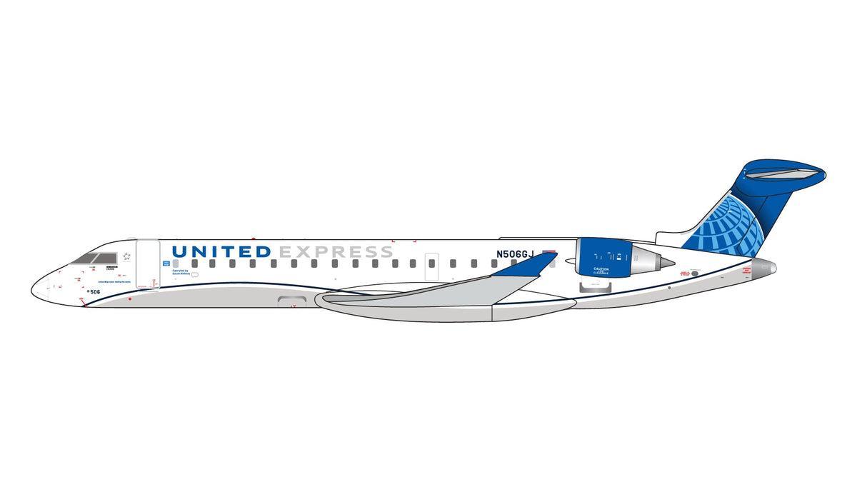 Pre - Order Gemini Jets GJUAL2341 1:400 United Express CRJ550 N506GJ