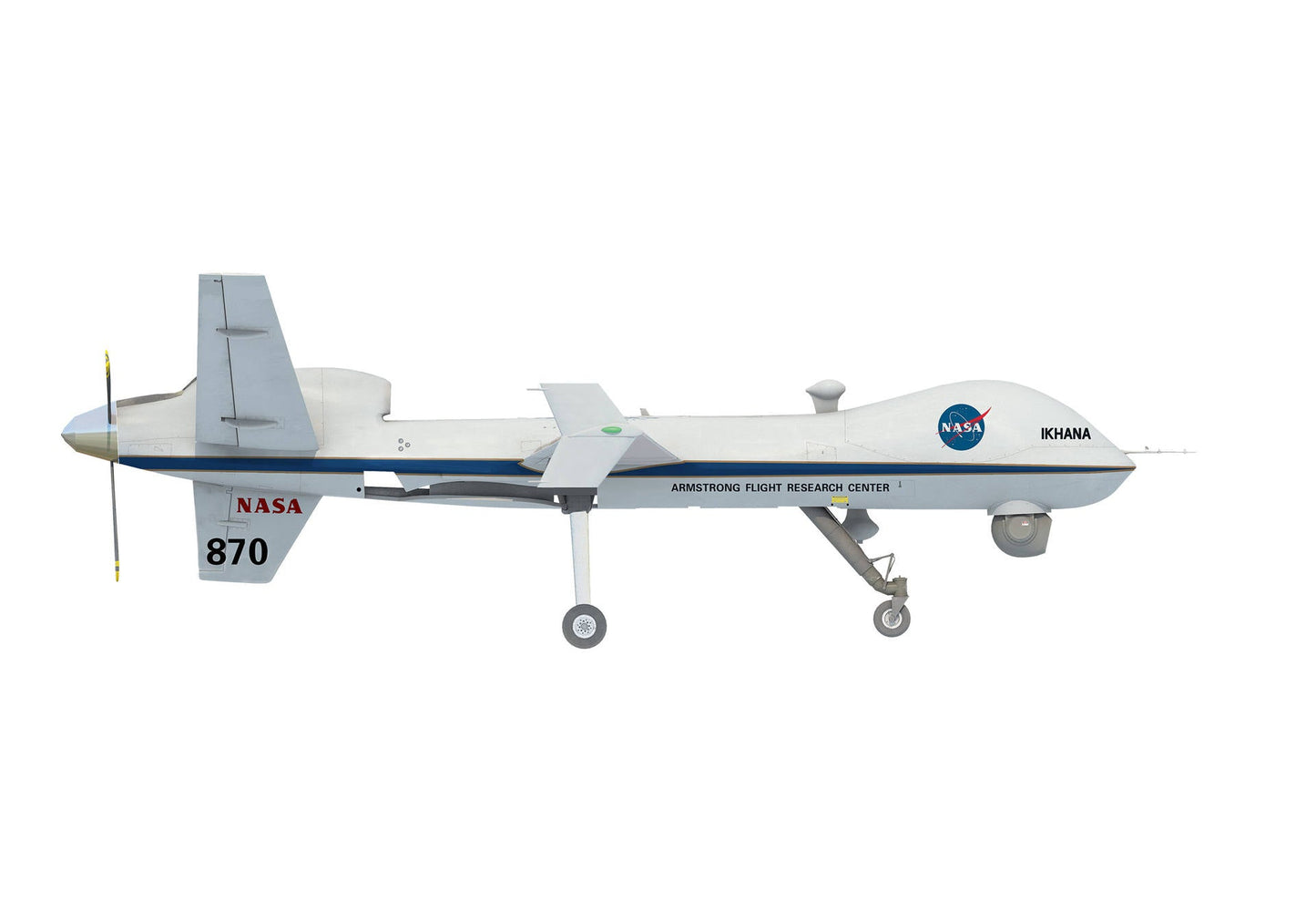 Pre - Order Herpa 580908 1:72 NASA MQ - 9A "Ikhana", Armstrong Flight Research Center, Edwards AB