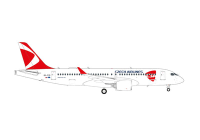 Pre - Order Herpa Wings 573740 1:200 CSA Czech Airlines Airbus A220 - 300 – OK - FYD