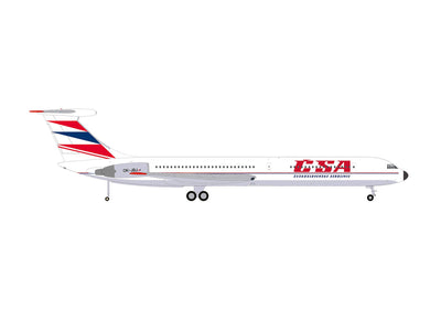 Pre-Order Herpa Wings 574174 1:200 CSA Czechoslovak Airlines Ilyushin IL-62M OK-JBJ