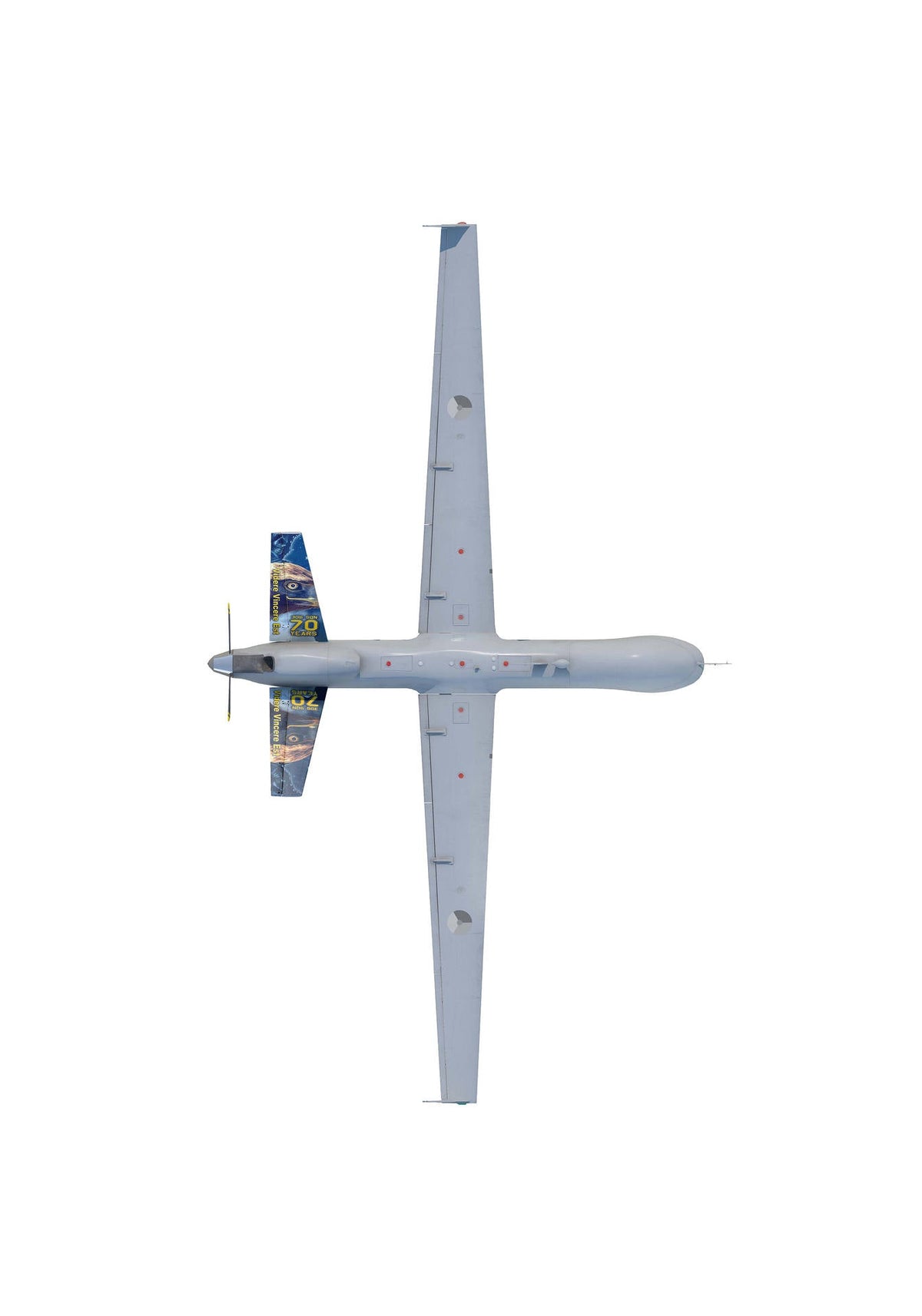Pre-Order Herpa Wings 580915 1:72 Royal Netherlands Air Force MQ-9A Reaper Block 5 306 Squadron "70 Years" M-001