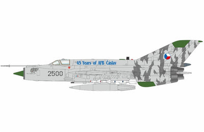 Pre - Order Hobby Master HA0002 1:72 MIG - 21MFN 2500, 41st FS, Caslav AB, Czech Republic, October 2002