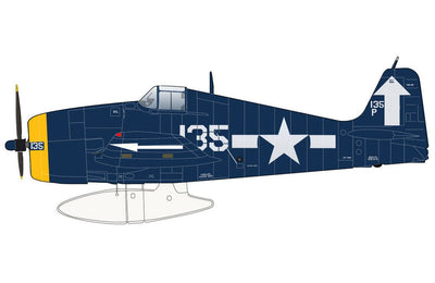 Pre - Order Hobby Master HA0310 1:32 F6F - 5P Hellcat 135P, VF - 84 "Wolf Gang", USS Bunker Hill, August 1945