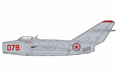 Pre - Order Hobby Master HA2430 1:72 MIG - 15bis "Red 079" Chinese People's Volunteers AF, North Korea, 1950s