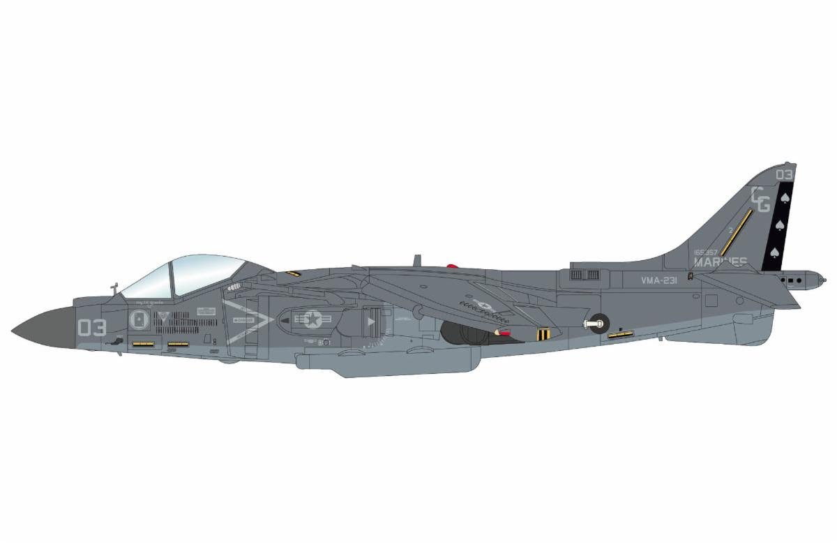 Pre - Order Hobby Master HA2633 1:72 AV - 8B II Plus "Operation Inherent Resolve" 165357, VMA - 231, USCENTCOM, 2017