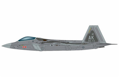 Pre - Order Hobby Master HA2826 1:72 F - 22 "90th FS 100th Anniv. Scheme" 09 - 4190, 90th FS, Elmendorf AB, 2017