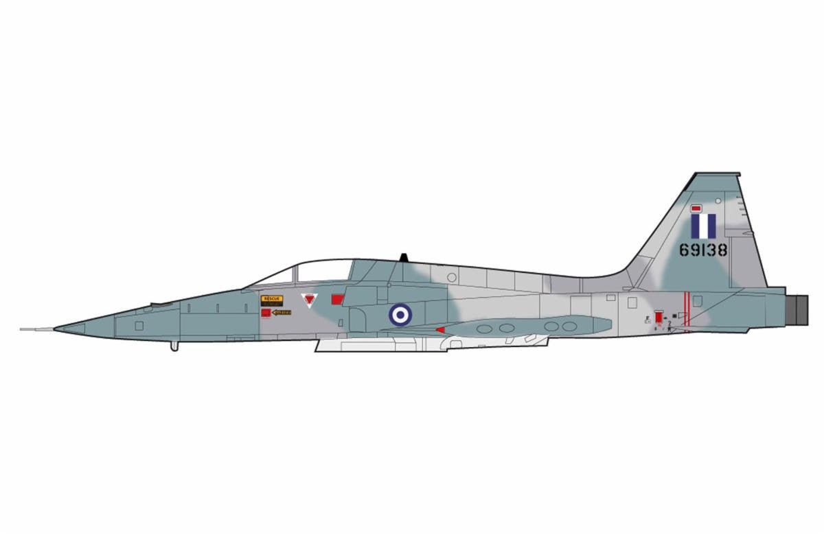 Pre - Order Hobby Master HA33005 1:72 F - 5A "Hellenic Air Force" 69138, 343 DIS, 113 CW, Mikra AFB, 1996