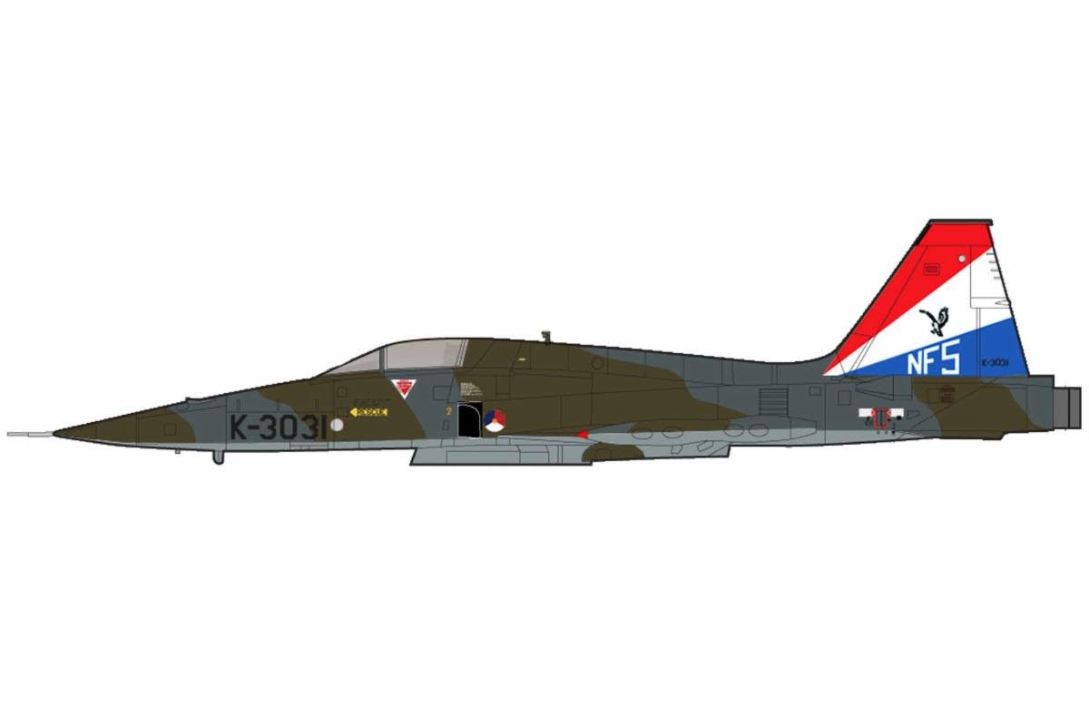 Pre - Order Hobby Master HA33012 1:72 NF - 5A NF - 5A "RNLAF Demo Jet" K - 3031, RNLAF, Meeting Aerien Cambrai 1978