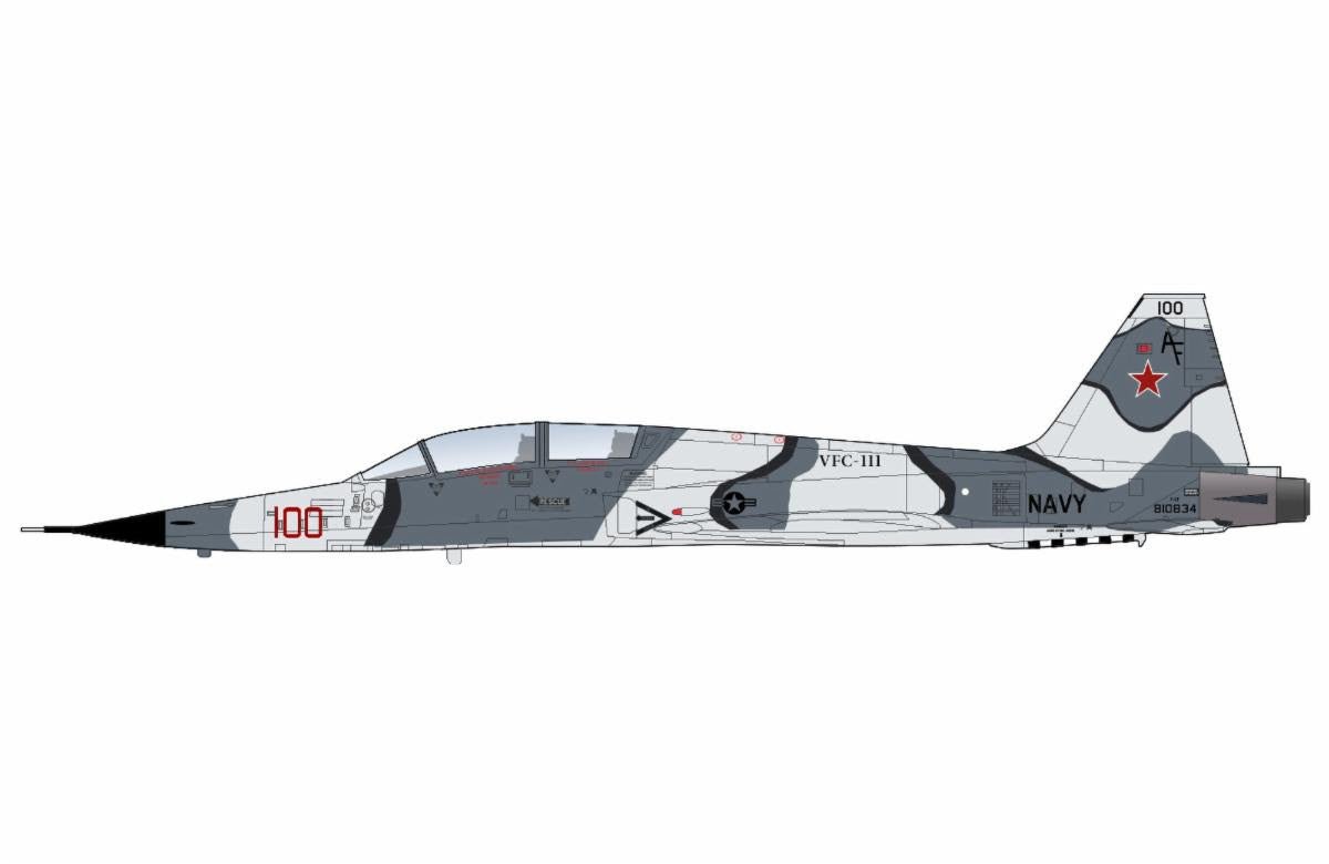 Pre - Order Hobby Master HA3382 1:72 F - 5F Franken Tiger 810834, VFC - 111, US Navy, 2023