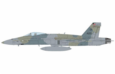 Pre - Order Hobby Master HA3594 1:72 KAF - 18C Hornet 425, 9 Fighter & Attack Sqn., Kuwait AF (w/F - 15 decals)