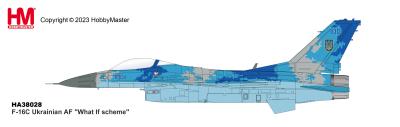 Pre - Order Hobby Master HA38028 1:72 F - 16C Ukrainian AF "What If scheme"