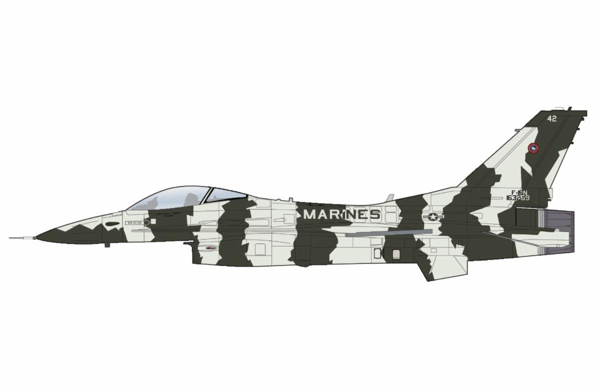 Pre - Order Hobby Master HA38063 1:72 F - 16N "Adversarys" 163269, US Navy Weapons School, 1990s