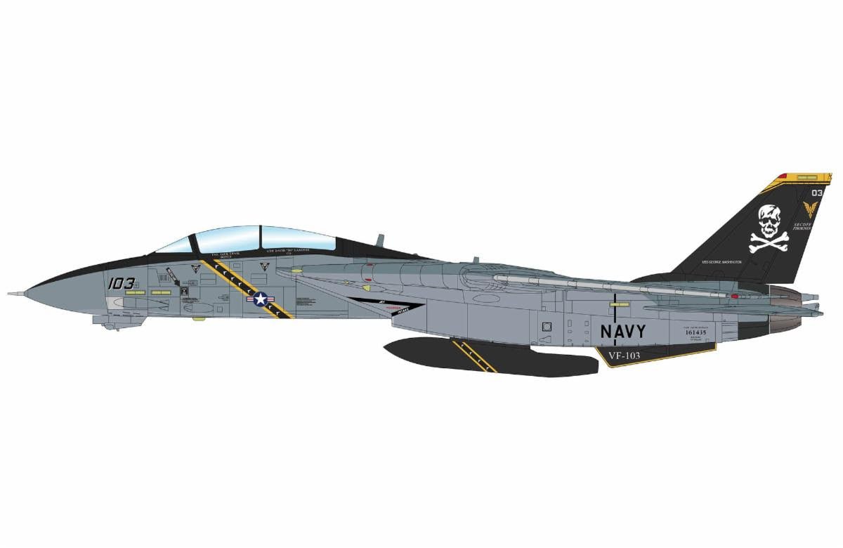 ホビーマスター 1/72 F-14B VF-103 \