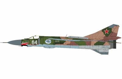 Pre-Order Hobby Master HA5318 1:72 MIG-23 MLD Flogger-K White 64, 120th IAP, Soviet Air Force, Afghanistan, 1988