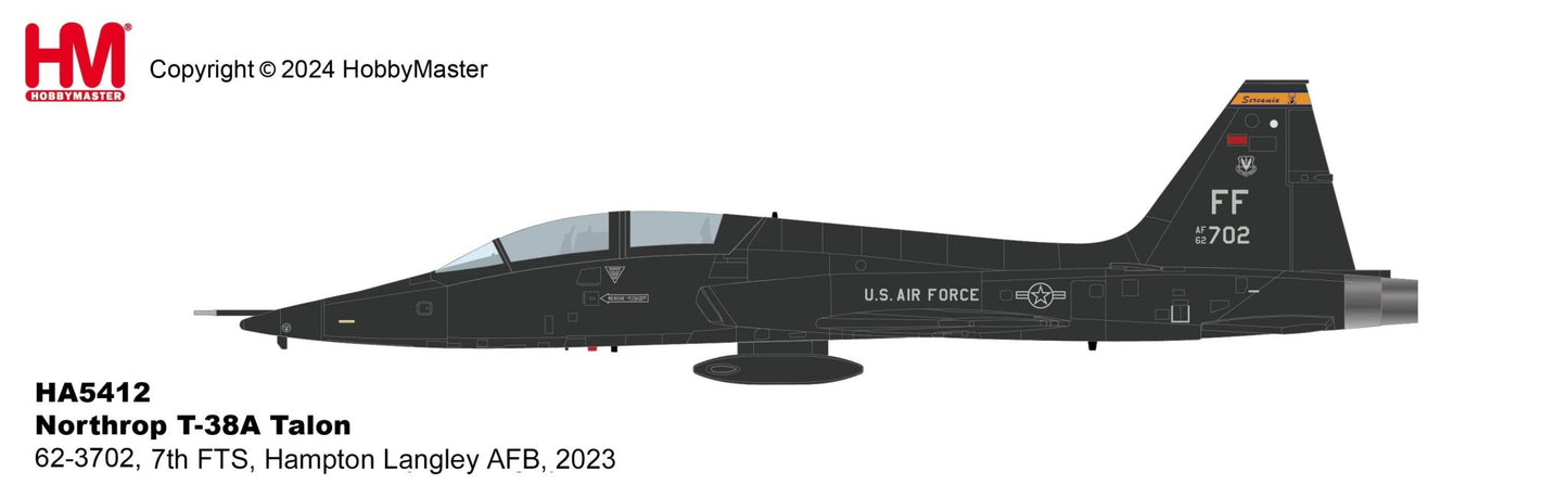 Hobby Master HA5412 1:72 Northrop T - 38A Talon 62 - 3702, 7th FTS, Hampton Langley AFB, 2023
