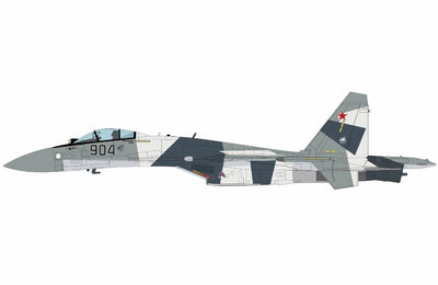 Pre - Order Hobby Master HA5717 1:72 Su - 35 Flanker "Prototype" 904, Russian Air Force (w/2 x ECM pod, 4 x R - 77, 2 x KH - 59, 2 x KH - 31, 2 x KAB - 1500L)
