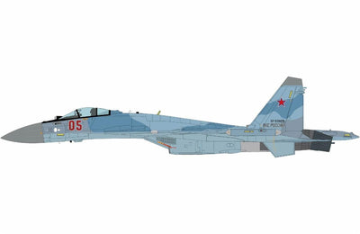 Pre - Order Hobby Master HA5718 1:72 Su - 35S Flanker E, Red 05/RF - 93809, Russian Air Force, 2025, (w/Khibiny - U ECM pods)