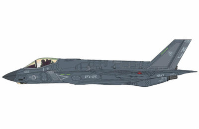 Pre - Order Hobby Master HA6213 1:72 F - 35C lightning II 169034, VFA - 125, 2022