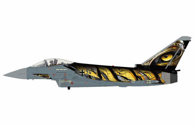 Pre - Order Hobby Master HA6631 1:72 Eurofighter Typhoon "Castle Tiger" 30+74, German Air Force, 2025