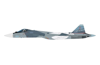 Pre-Order Hobby Master HA6809 1:72 Su-57 Stealth Fighter (T-50-2) Bort 052, Russian Air Force, 2024 (w/flat 3D thrust-vectoring nozzles)