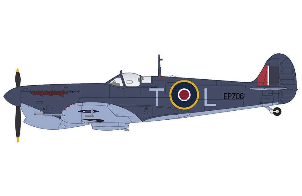 Pre - Order Hobby Master HA7864 1:48 Spitfire Mk.Vb Trop "George Beurling" EP706, No. 249 Sqn., RAF, Malta, 1942 HA7864