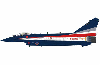 Pre-Order Hobby Master HA9403 1:72 J-10C "Baiyi Aerobatics Team" No.1 Plane, PLAAF