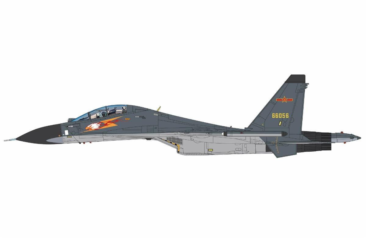 Pre - Order Hobby Master HA9553 1:72 Su - 30Mkk 66056, 54th Air Rgt., 18th Air Div., PLAAF, 2018