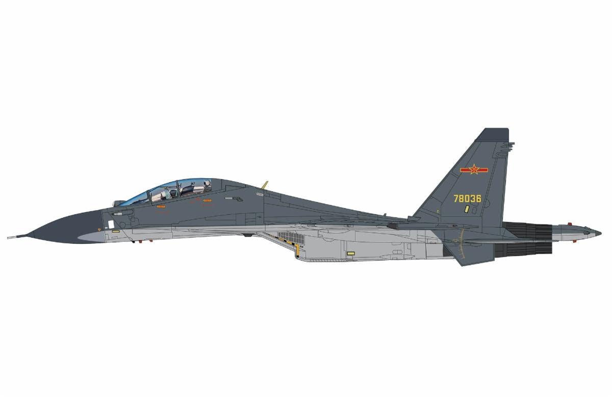 Pre - Order Hobby Master HA9554 1:72 Su - 30Mkk 78036, PLAAF, 2014